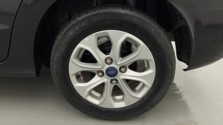 Used 2016 Ford Figo Aspire [2015-2019] Titanium Plus 1.5 TDCi Diesel Manual tyres LEFT REAR TYRE RIM VIEW