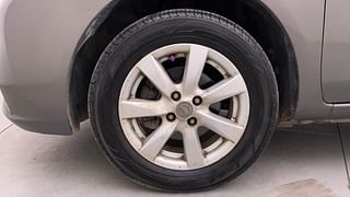 Used 2013 Nissan Sunny [2011-2014] XV Diesel Diesel Manual tyres LEFT FRONT TYRE RIM VIEW
