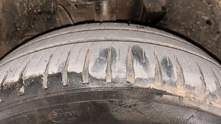 Used 2016 Tata Tiago [2016-2020] Revotron XZ Petrol Manual tyres LEFT FRONT TYRE TREAD VIEW