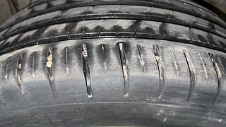 Used 2019 Mahindra XUV 300 W8 (O) Petrol Petrol Manual tyres LEFT REAR TYRE TREAD VIEW