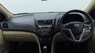 Used 2013 Hyundai Verna [2011-2015] Fluidic CRDi 1.6 EX AT Diesel Automatic interior DASHBOARD VIEW