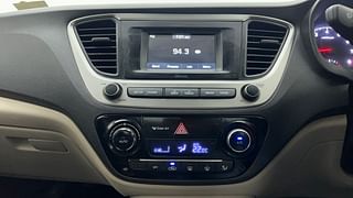 Used 2018 Hyundai Verna [2017-2020] 1.4 VTVT EX Petrol Manual interior MUSIC SYSTEM & AC CONTROL VIEW
