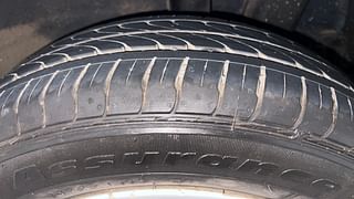 Used 2014 Hyundai Xcent [2014-2017] SX Petrol Petrol Manual tyres LEFT REAR TYRE TREAD VIEW
