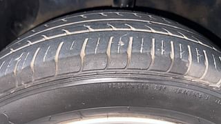 Used 2014 Hyundai Xcent [2014-2017] SX Petrol Petrol Manual tyres LEFT FRONT TYRE TREAD VIEW