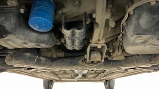 Used 2014 Hyundai Grand i10 [2013-2017] Sportz AT 1.2 Kappa VTVT Petrol Automatic extra FRONT LEFT UNDERBODY VIEW