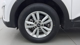 Used 2017 Hyundai Creta [2015-2018] 1.6 SX Plus Petrol Petrol Manual tyres LEFT FRONT TYRE RIM VIEW