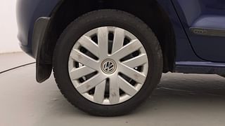 Used 2013 Volkswagen Polo [2010-2014] Comfortline 1.2L (P) Petrol Manual tyres RIGHT REAR TYRE RIM VIEW