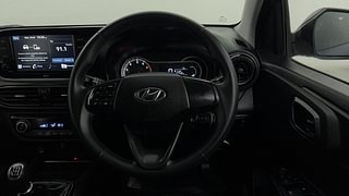 Used 2020 Hyundai Grand i10 Nios Sportz 1.2 Kappa VTVT Dual Tone Petrol Manual interior STEERING VIEW