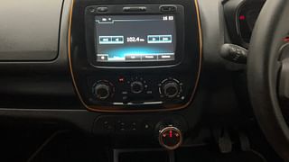 Used 2018 Renault Kwid [2017-2019] CLIMBER 1.0 AMT Petrol Automatic interior MUSIC SYSTEM & AC CONTROL VIEW