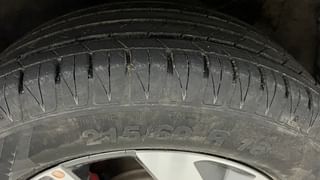Used 2021 Kia Sonet GTX Plus 1.5 AT Diesel Automatic tyres LEFT FRONT TYRE TREAD VIEW