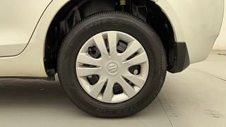 Used 2014 Maruti Suzuki Swift Dzire VXI Petrol Manual tyres LEFT REAR TYRE RIM VIEW
