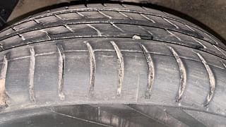 Used 2016 Hyundai Xcent [2014-2017] SX Petrol Petrol Manual tyres LEFT FRONT TYRE TREAD VIEW