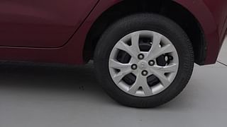 Used 2013 Hyundai Grand i10 [2013-2017] Magna 1.2 Kappa VTVT Petrol Manual tyres LEFT REAR TYRE RIM VIEW