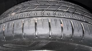 Used 2023 Toyota Glanza V AMT Petrol Automatic tyres RIGHT FRONT TYRE TREAD VIEW