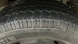 Used 2017 Mahindra Bolero [2011-2020] Power+ ZLX Diesel Manual tyres RIGHT FRONT TYRE TREAD VIEW