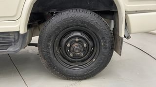 Used 2017 Mahindra Bolero [2011-2020] Power+ ZLX Diesel Manual tyres LEFT REAR TYRE RIM VIEW