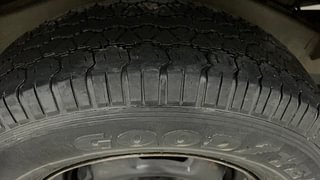Used 2017 Mahindra Bolero [2011-2020] Power+ ZLX Diesel Manual tyres RIGHT REAR TYRE TREAD VIEW