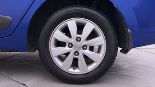 Used 2015 Hyundai Xcent [2014-2017] SX Petrol Petrol Manual tyres LEFT REAR TYRE RIM VIEW