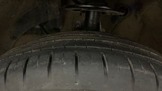 Used 2019 Toyota Glanza [2019-2022] V Petrol Manual tyres LEFT FRONT TYRE TREAD VIEW