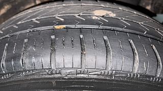 Used 2015 Hyundai Xcent [2014-2017] SX Petrol Petrol Manual tyres LEFT REAR TYRE TREAD VIEW