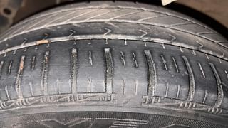 Used 2015 Hyundai Xcent [2014-2017] SX Petrol Petrol Manual tyres LEFT FRONT TYRE TREAD VIEW