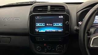 Used 2022 Renault Kwid CLIMBER 1.0 AMT Petrol Automatic interior MUSIC SYSTEM & AC CONTROL VIEW