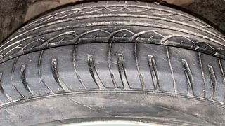 Used 2018 Tata Tiago [2016-2020] Revotron XZ Petrol Manual tyres LEFT FRONT TYRE TREAD VIEW