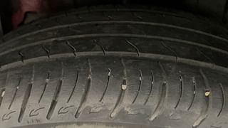 Used 2021 Mahindra XUV 300 W8 AMT (O) Diesel Diesel Automatic tyres LEFT REAR TYRE TREAD VIEW