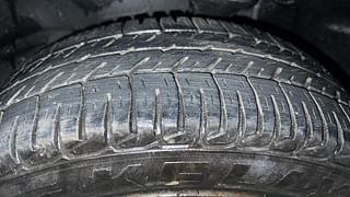 Used 2015 Maruti Suzuki Alto K10 [2014-2019] VXI AMT Petrol Automatic tyres LEFT FRONT TYRE TREAD VIEW