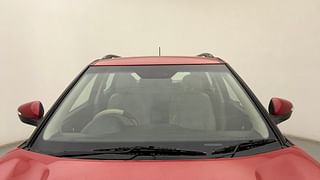 Used 2021 Mahindra XUV 300 W8 AMT (O) Diesel Diesel Automatic exterior FRONT WINDSHIELD VIEW