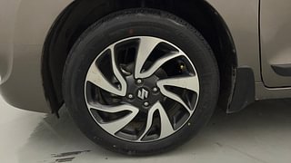 Used 2019 Maruti Suzuki Baleno [2019-2022] Zeta Petrol Petrol Manual tyres LEFT FRONT TYRE RIM VIEW