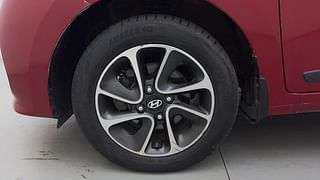 Used 2017 Hyundai Grand i10 [2017-2020] Asta 1.2 CRDi Diesel Manual tyres LEFT FRONT TYRE RIM VIEW
