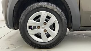 Used 2017 Renault Kwid [2017-2019] RXT 1.0 SCE Special Petrol Manual tyres LEFT FRONT TYRE RIM VIEW