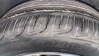 Used 2022 Tata Altroz XZ Plus 1.5 Diesel Manual tyres LEFT FRONT TYRE TREAD VIEW