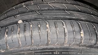 Used 2021 Renault Triber RXZ AMT Petrol Automatic tyres LEFT REAR TYRE TREAD VIEW