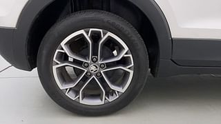 Used 2021 Skoda Kushaq Style 1.0L TSI AT Petrol Automatic tyres RIGHT REAR TYRE RIM VIEW