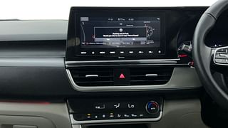 Used 2023 Kia Seltos HTX G Petrol Manual interior MUSIC SYSTEM & AC CONTROL VIEW