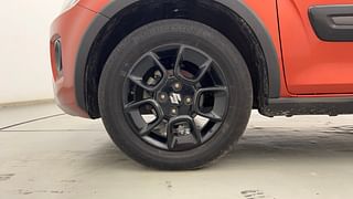 Used 2020 Maruti Suzuki Ignis Alpha AMT Petrol Petrol Automatic tyres LEFT FRONT TYRE RIM VIEW