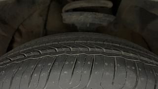 Used 2019 Mahindra XUV 300 W8 AMT (O) Diesel Diesel Automatic tyres LEFT FRONT TYRE TREAD VIEW