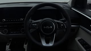 Used 2022 Kia Carens Prestige 1.4 Petrol 7 STR Petrol Manual interior STEERING VIEW