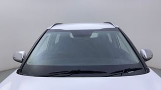 Used 2022 Kia Carens Prestige 1.4 Petrol 7 STR Petrol Manual exterior FRONT WINDSHIELD VIEW