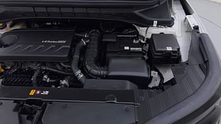 Used 2022 Kia Carens Prestige 1.4 Petrol 7 STR Petrol Manual engine ENGINE LEFT SIDE VIEW