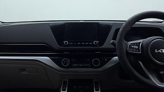 Used 2022 Kia Carens Prestige 1.4 Petrol 7 STR Petrol Manual interior MUSIC SYSTEM & AC CONTROL VIEW