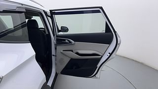 Used 2022 Kia Carens Prestige 1.4 Petrol 7 STR Petrol Manual interior RIGHT REAR DOOR OPEN VIEW