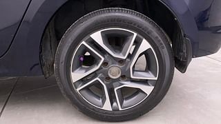 Used 2021 Tata Tigor Revotron XZA plus AMT Petrol Automatic tyres LEFT REAR TYRE RIM VIEW