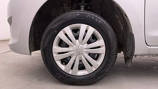 Used 2018 Datsun Go Plus [2014-2019] T Petrol Manual tyres LEFT FRONT TYRE RIM VIEW