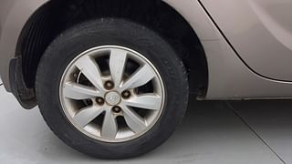 Used 2013 Hyundai i20 [2012-2014] Sportz 1.4 CRDI Diesel Manual tyres RIGHT REAR TYRE RIM VIEW
