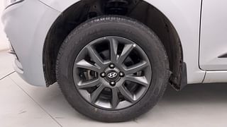Used 2019 Hyundai Elite i20 [2018-2020] Sportz Plus 1.2 Petrol Manual tyres LEFT FRONT TYRE RIM VIEW