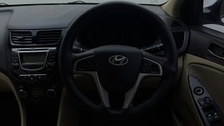 Used 2014 Hyundai Verna [2011-2015] Fluidic 1.6 VTVT EX Petrol Manual interior STEERING VIEW