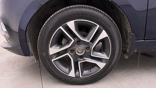 Used 2021 Tata Tigor Revotron XZA plus AMT Petrol Automatic tyres LEFT FRONT TYRE RIM VIEW